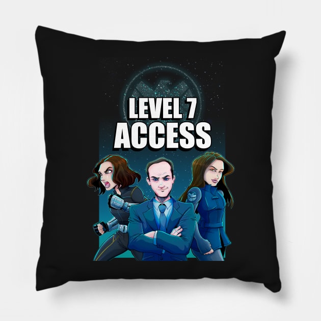 Level 7 Access Pillow by PageBranson