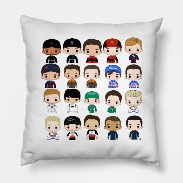 F1 2022 class Pillow by cutedrivers