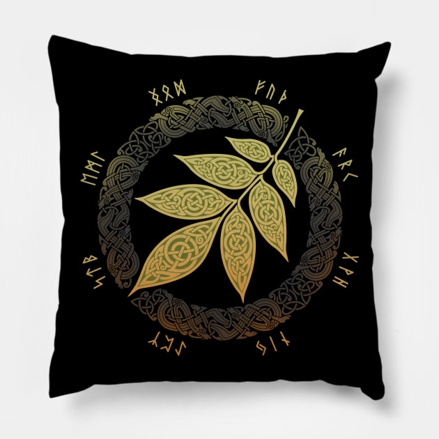 ASGARD. FALL. Pillow by RAIDHO