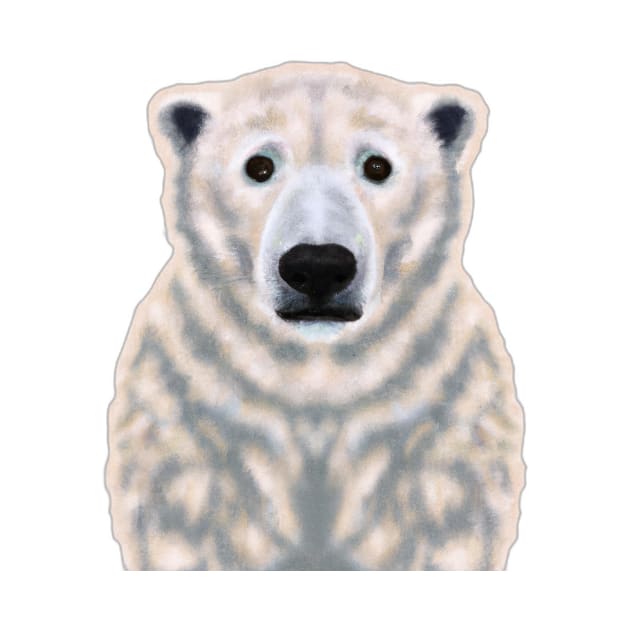 Cute Polar Bear Drawing by Play Zoo