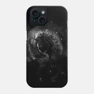 Melancholy girl Phone Case