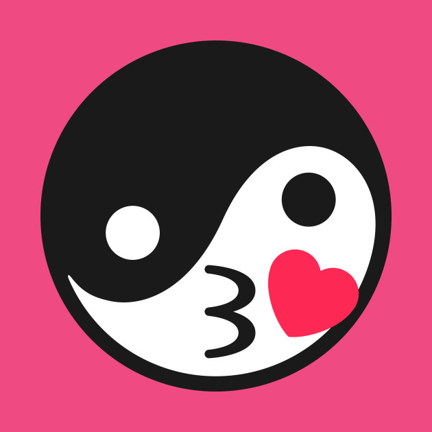 Emoji Yin Yang | yin yang emoji t shirt teepublic Emoji Yin Yang | yin yang emoji t shirt teepublic