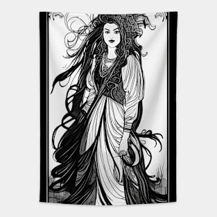 Hecate Wiccan Goddess Magick Moon Witchcraft Pagan Paganism Pretty Witch Tapestry