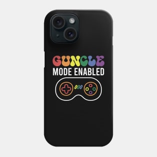 Gaymer Guncle Mode Enabled – lgbt gay uncle Guncle's Day  humorous brother gift Phone Case