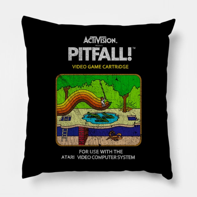 Classic Retro Game Pillow by OniSide