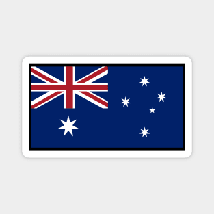 Simple Australian Flag Magnet