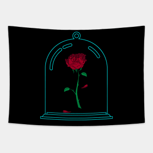 The Enchanted Rose Flower Lover Gift Cute Tapestry