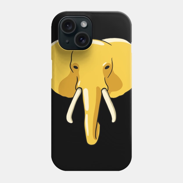 Elephant of Gold Phone Case by isstgeschichte