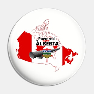 Powered by Alberta Pin