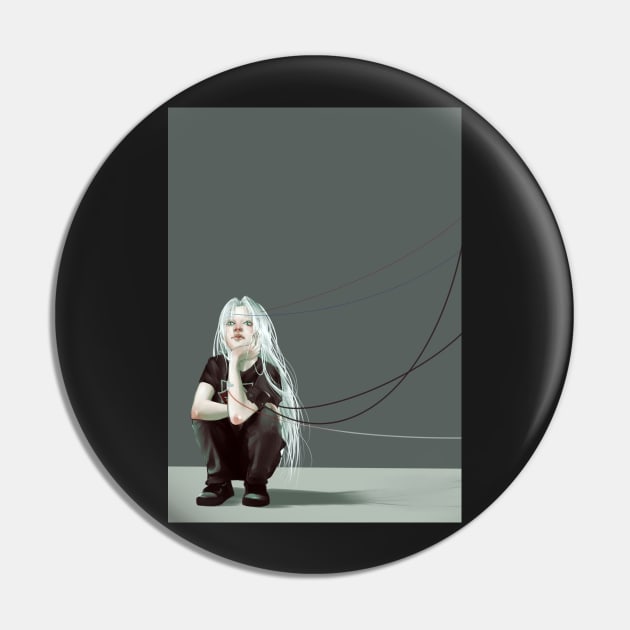 Child Sephiroth Pin by Saoghal