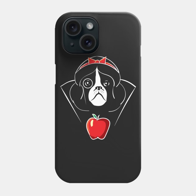 Evil Queen Boston Phone Case by MadMollyArt