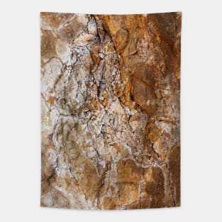 Smashed & Shattered Orange Rock Formation Tapestry