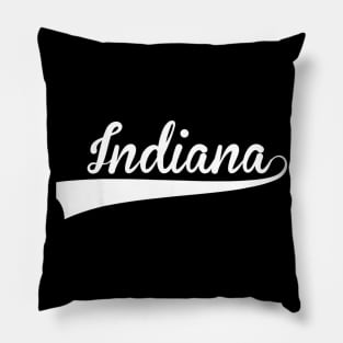 INDIANA Baseball Softball Styled Pillow