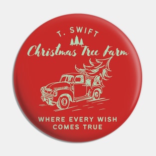 Swift Christmas Tree Farm 2 Pin