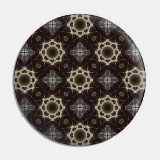 Black and White Circular Patterns - WelshDesignsTP002 Pin