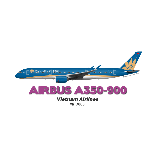 Airbus A350-900 - Vietnam Airlines by TheArtofFlying