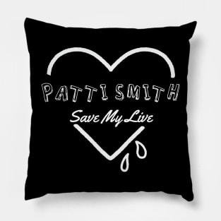 patti smith save my soul Pillow