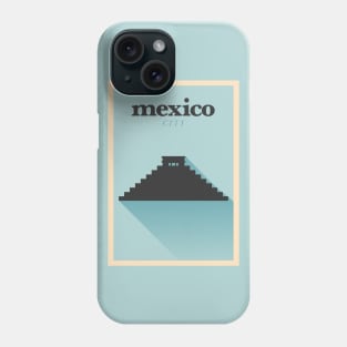 Mexico Poster Design Phone Case