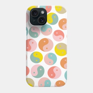 Yin and Yang Pattern in Pastels Phone Case