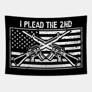 I Plead the 2nd Amendment Tapestry