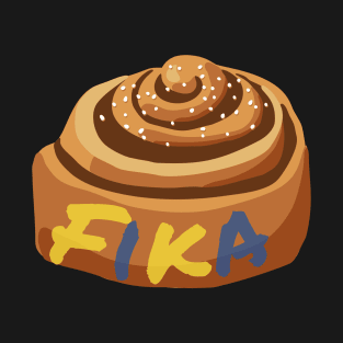 Fika Cinnamon Bun T-Shirt