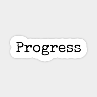 Progress - Motivational Word of the Year Magnet