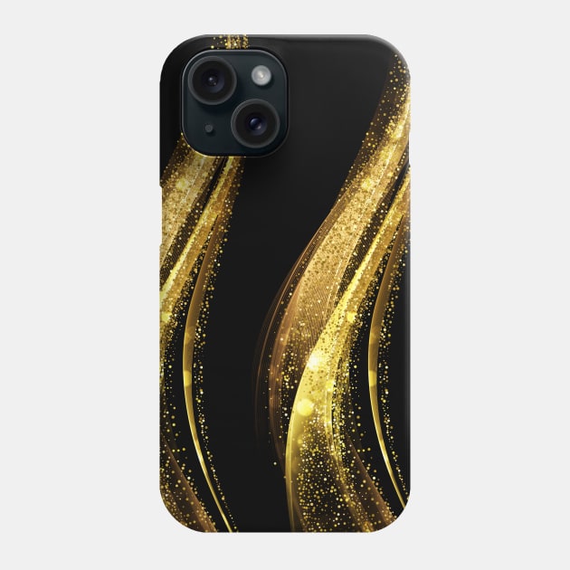 Golden wind Phone Case by Finn Art by MB