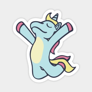 Happy Unicorn Magnet