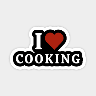 I Love Cooking Magnet