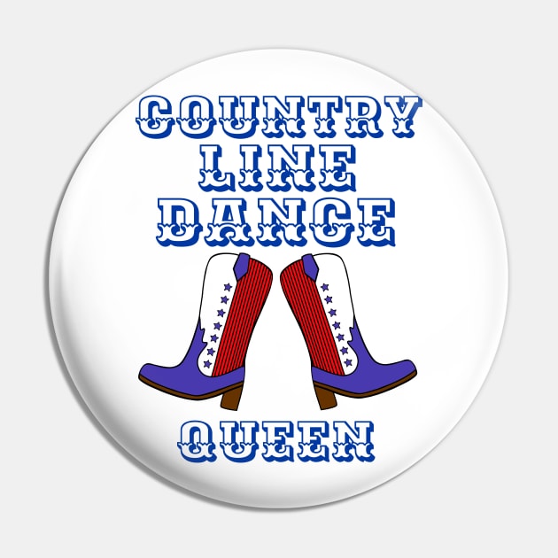 COUNTRY Line Dancer Pin by SartorisArt1