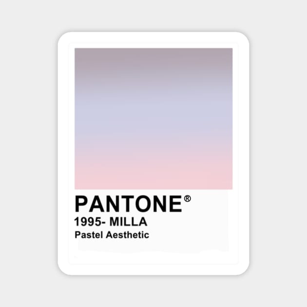 Pastel Aesthetic Magnet by Smilla