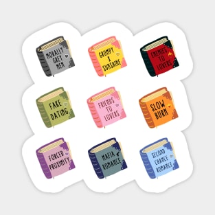 Bookish romance tropes Magnet