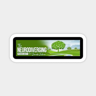 Neurodiverging Podcast Pride! Magnet