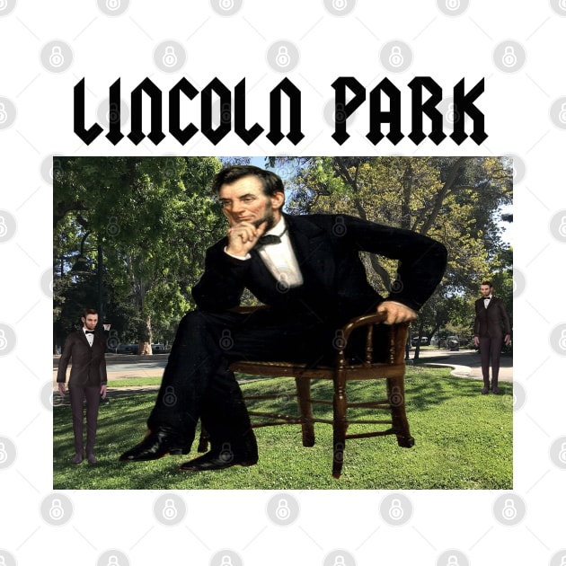 LINCOLN PARK Band Tee - Parody Knock Off Joke Off Brand Meme by blueversion