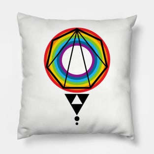 Astral Rainbow #2 Pillow