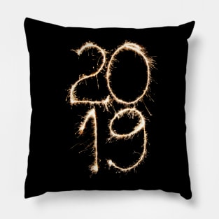 New Year 2019 Pillow