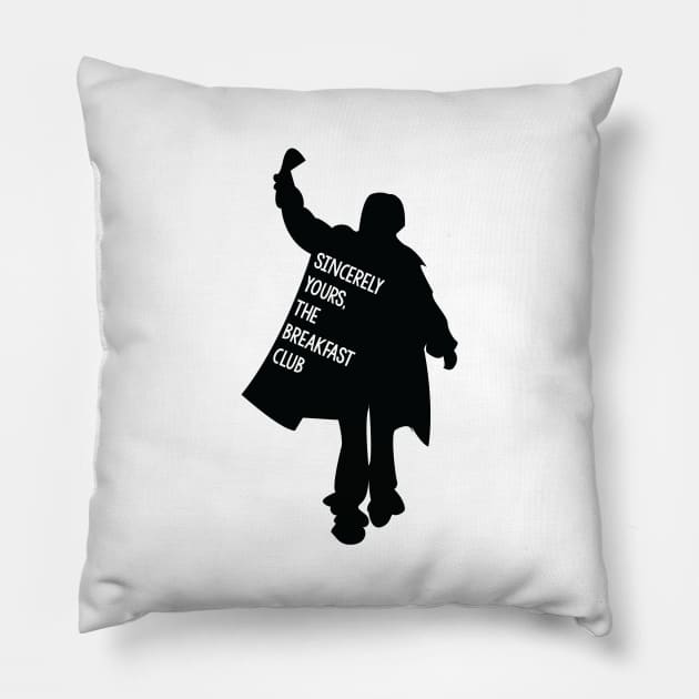 Sincerely Yours, The Breakfast Club Pillow by mariansar