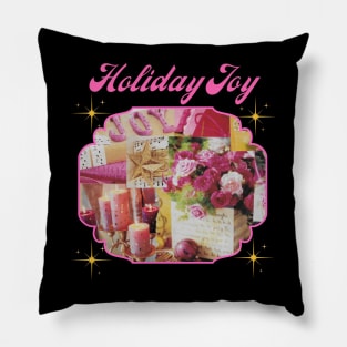 Holiday Joy Collage Pillow