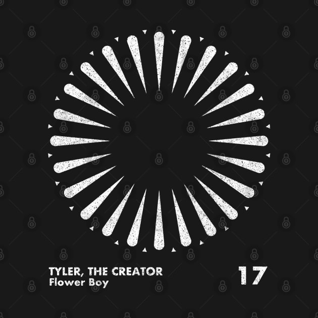 Flower Boy / Tyler The Creator / Minimal Graphic Design Artwork by saudade