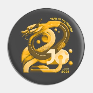 Golden Dragon 2024 - Year of the Dragon Pin