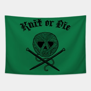 Knit or Die Tapestry