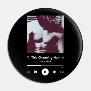 Stereo Music Player - This Charming Man Pin