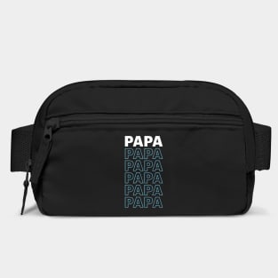 Papa Typography Father's Day Design Bag