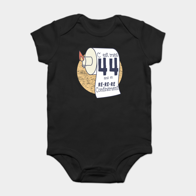 44 Ans En Confinement Humour Anniversaire Femme Homme Anniversaire En Confinement Onesie Teepublic 44 Ans En Confinement Humour Anniversaire Femme Homme Anniversaire En Confinement Onesie Teepublic
