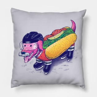 Chicago Hockey Dog Pillow