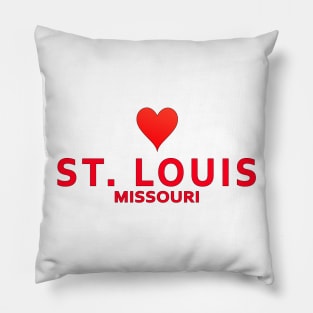 St Louis Missouri Pillow