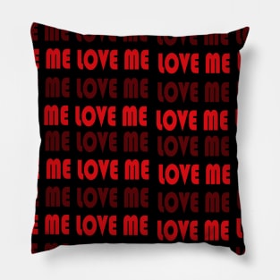 love me pattern Pillow