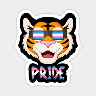 Tiger Transgender Flag Lgbt Magnet