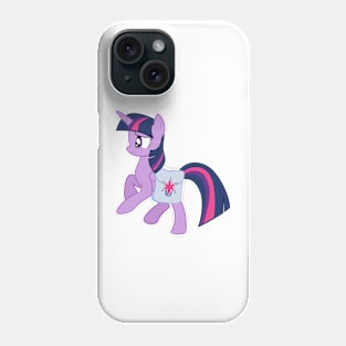 Twilight Sparkle faces the portal 1 Phone Case