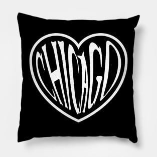 I Love You Chicago v5 Pillow